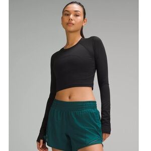 Lululemon Swiftly Tech Cropped Long-Sleeve Shirt 2.0